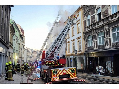 wybuch cieszyn zawalenie kamienicy ul głęboka