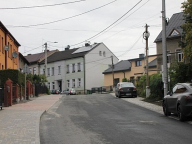 Końcowy odbiór przebudowy drogi w Cieszynie ul przeplińskiego