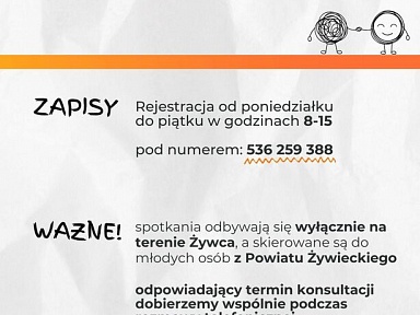 Bezpłatne wsparcie psychologiczne dla dzieci i młodzieży powiat żywiecki dofinansowanie żywiecka fundacja rozwoju