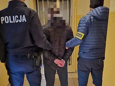 Uderzył i groził byłej żonie