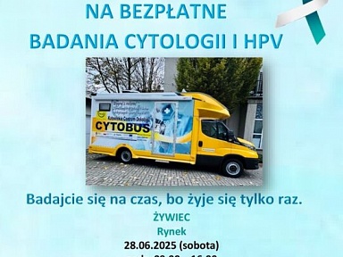 Bezpłatne badania cytologii i HPV na Żywieckim rynku