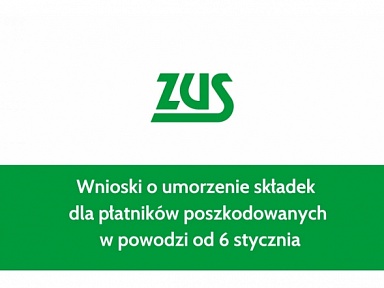Umorzenie składek dla poszkodowanych powodziom