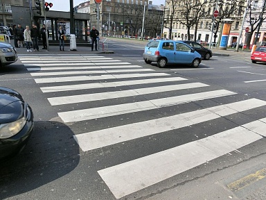 Poważne potrącenie pieszego 