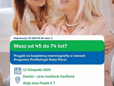 mammografia za darmo zywiec