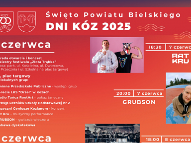 Święto Powiatu Bielskiego i Dni Kóz czerwiec 2025