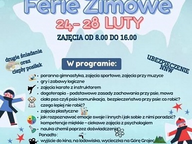 atrakcje dla dzieci ferie zywiec