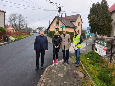 Koniec remontu drogi w Łodygowicach