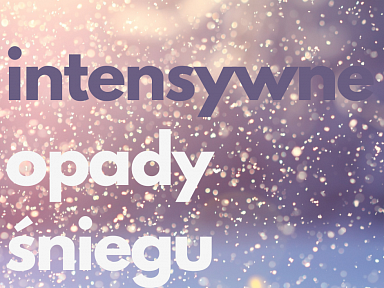 intensywne opady sniegu 