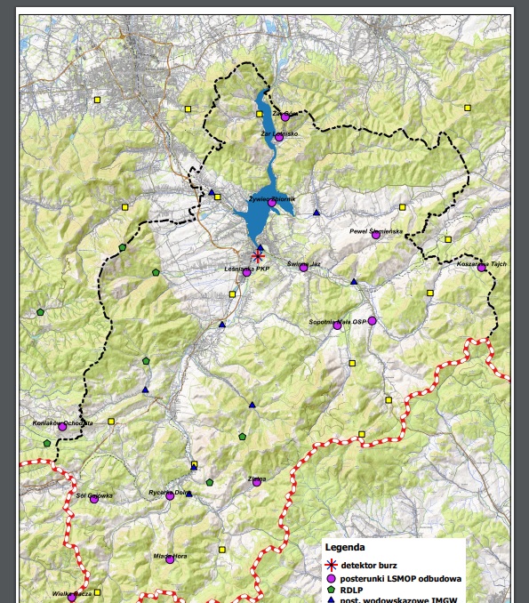 mapka monitoring pogody